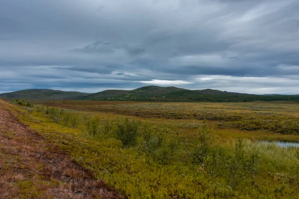 Krajina Tundry Severním Norsku — Stock fotografie