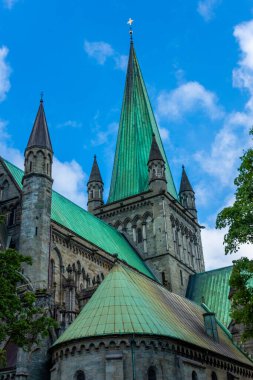 Norveç, Trondheim 'daki Gotik Nidaros Katedrali