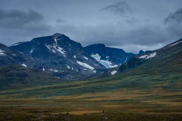 Paesaggio Delle Montagne Della Tundra Dell Altopiano Jotunheimen Norvegia Centrale — Foto Stock