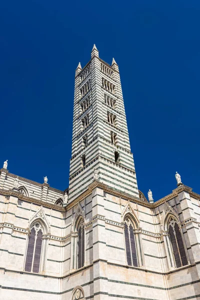 stock image Belltower of Siena Cathedral, Tuscany, Italy