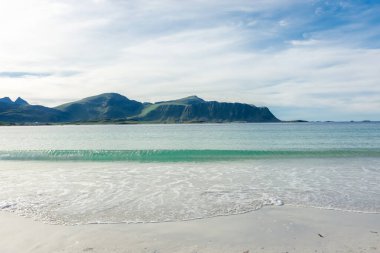 ramberg beach lofoten Adaları, Norveç
