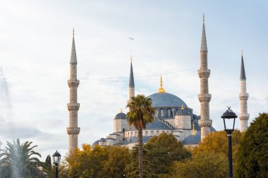 Sonbaharda İstanbul Mavi Camii, Türkiye