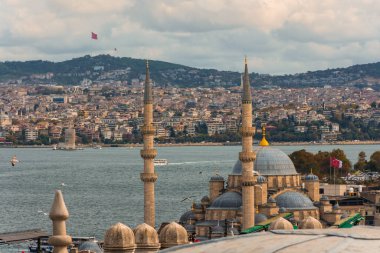 Süleyman Camii ve Altın Boynuz Kanalı ile İstanbul 'un inanılmaz kenti