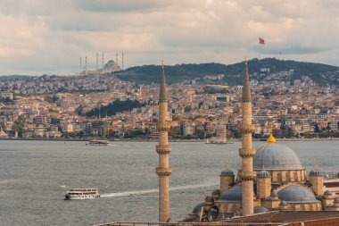 Süleyman Camii ve Altın Boynuz Kanalı ile İstanbul 'un inanılmaz kenti