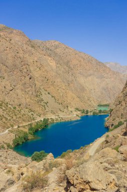 Yedi Gölün berrak suları, Fann Dağları, Tacikistan