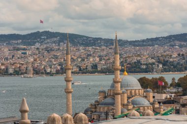 Süleyman Camii ve Altın Boynuz Kanalı ile İstanbul 'un inanılmaz kenti