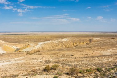 Eski Aral Denizi 'ndeki Ustyurt Kanyonu, Özbekistan