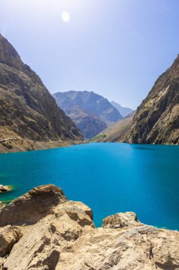 Yedi Gölün berrak suları, Fann Dağları, Tacikistan