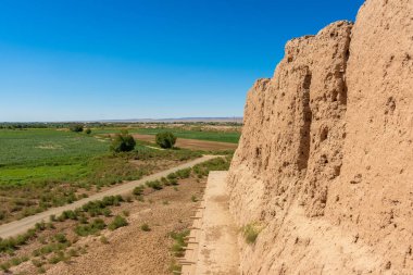 Eski Kyzil Qala kalesi, Khorezm bölgesi, Özbekistan