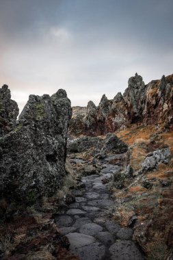 Arnastapi, İzlanda 'nın Lav oluşumu