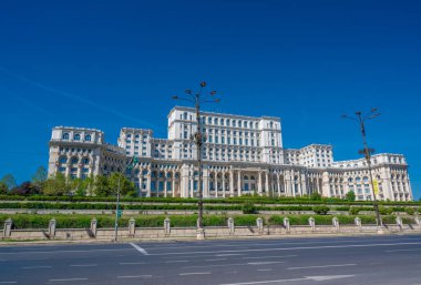 Parlamento Sarayı, Bükreş, Romanya. Yüksek kalite fotoğraf