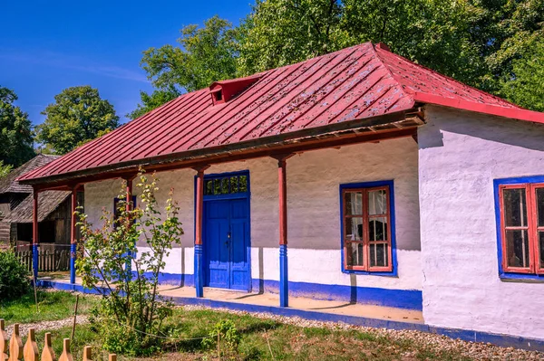 Bukarest Rumänien Dimitrie Gusti National Village Museum Beläget Herastrau Park — Stockfoto