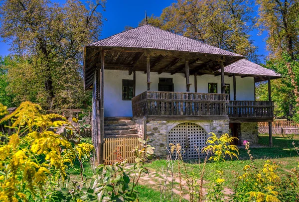 Bukarest Rumänien Dimitrie Gusti National Village Museum Traditionellt Rumänskt Byliv — Stockfoto
