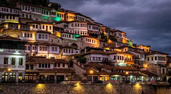 Città Storica Berat Albania Patrimonio Dell Umanità Dell Unesco Foto — Foto Stock