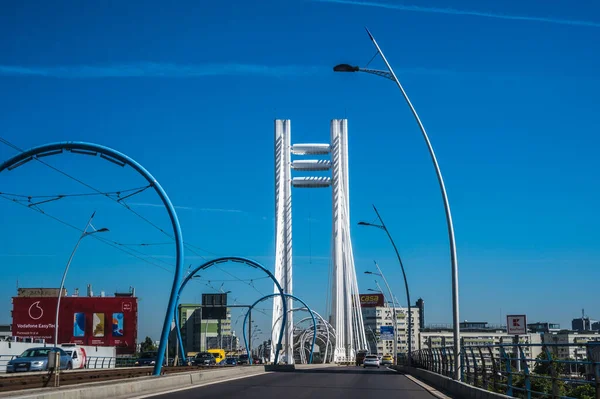 Бухарест Румыния Сентября 2022 Года Мост Через Мост Басараб Пасахул — стоковое фото