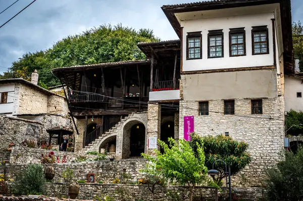 Berat Arnavutluk Kasım 2022 Berat Arnavutluk Etnoğrafya Müzesi Yüksek Kalite — Stok fotoğraf