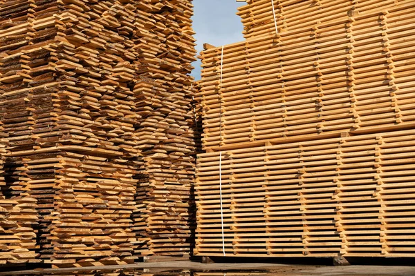 Sawing drying and marketing of wood. Wood warehouse.
