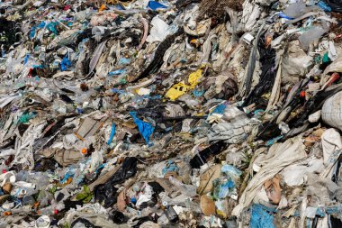 Çöp ve plastik atıkları, kirliliğin çevresel etkilerini ve sağlık hizmetlerinin iyileştirilmesi gereğini vurgulayarak çöplüğe hakim oldu.