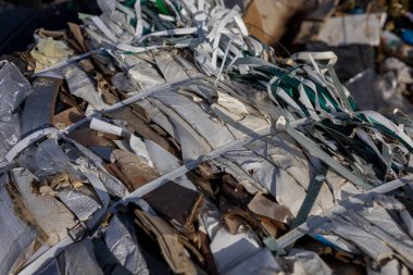 Uygun şekilde yönetilemeyen plastik ve diğer atık yığınları, kirlilik ve geri dönüşüm çabaları için acil çevre sorunlarını vurguluyor.
