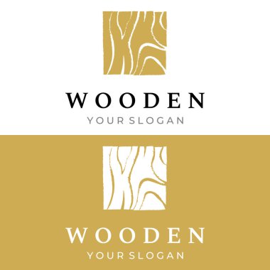 Tahta ve doğal fiber logo tasarımı, marangoz ve ahşap kalaslar ve testere ustası aletleri..