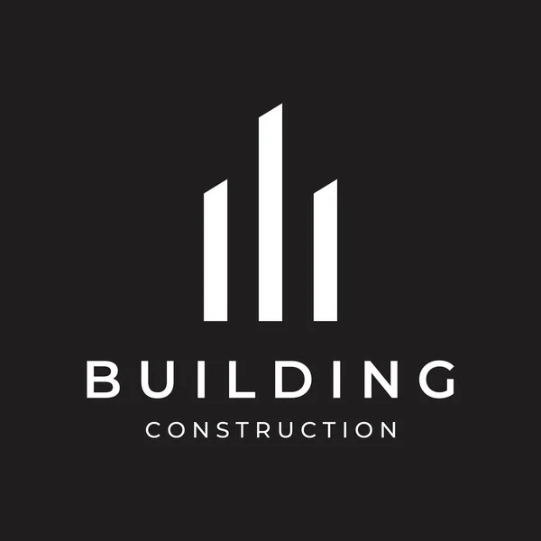 ビジネス 建物のためのロゴビジネス 建物のためのロゴ — ストックベクタ