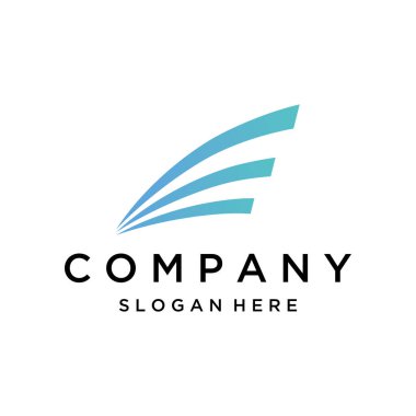 Abstract creative logo element is universal, can be used for business, brand, company, business card, property or building.