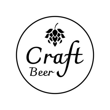 Premium quality vintage craft beer logo template. For badges, emblems, beer companies, bars, taverns.