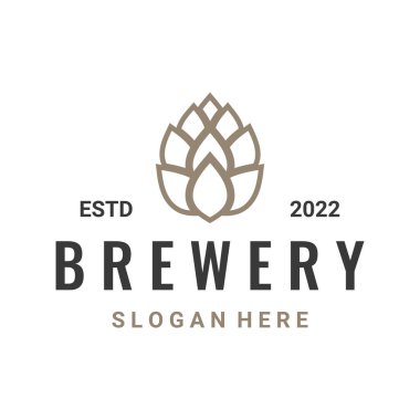 Premium quality vintage craft beer logo template. For badges, emblems, beer companies, bars, taverns.