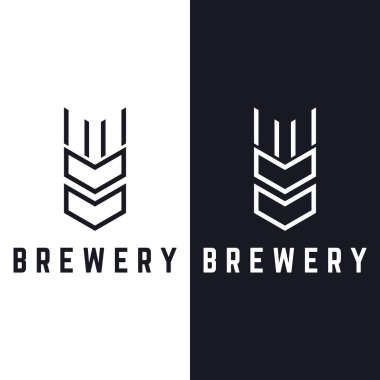 Premium quality vintage craft beer logo template. For badges, emblems, beer companies, bars, taverns.