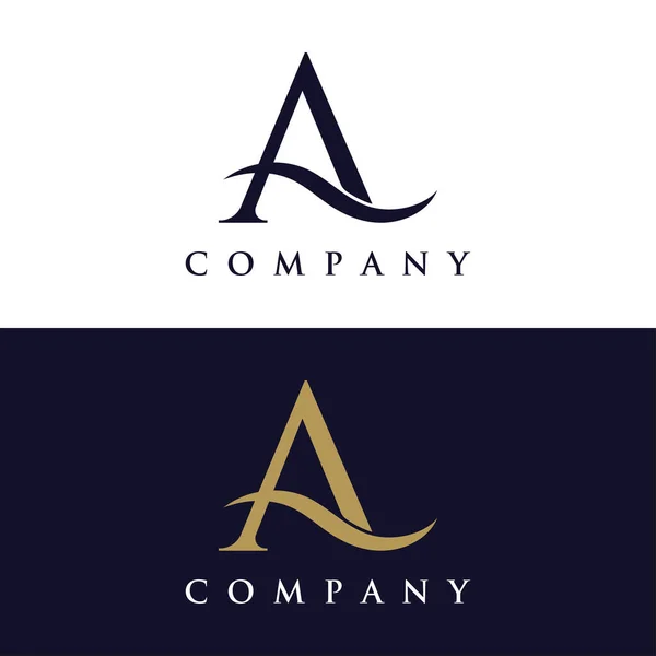 Logo Initial Initial Letter Monogram Modern Geometry Logo Brand Fashion — Stock Vector
