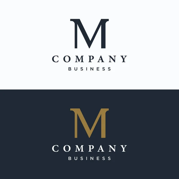 Logo Letra Inicial Monograma Geometria Que Único Moderno Luxuoso Elegante —  Vetores de Stock