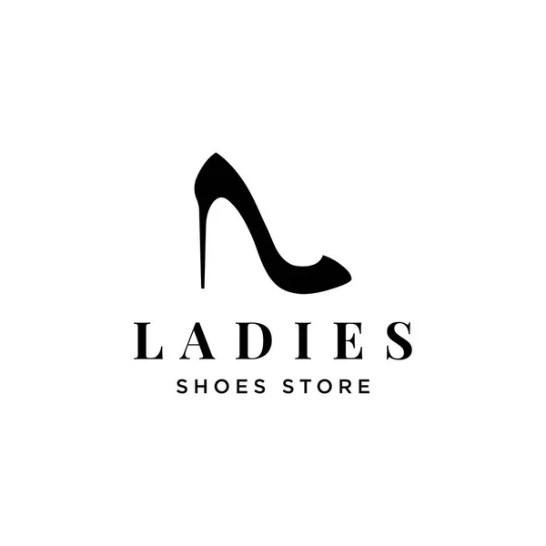 Женские Туфли Высоком Каблуке Стиле Trendy Бизнес Обувной Магазин Мода — стоковый вектор