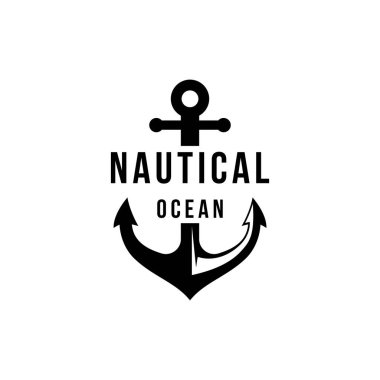Eski model sunucu logosu. İş logosu, etiket, rozet, denizcilik, nakliye.