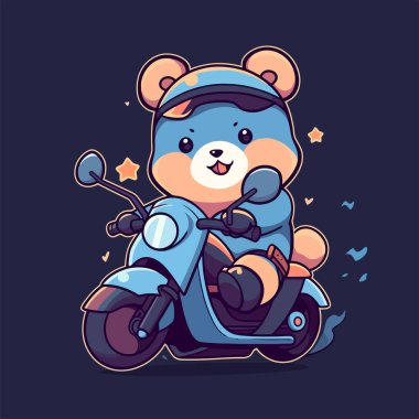 Motosiklet çizgi film karakteri