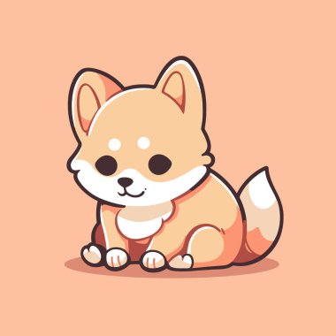 Üzerinde shiba inu yazan kuyruklu bir köpek.