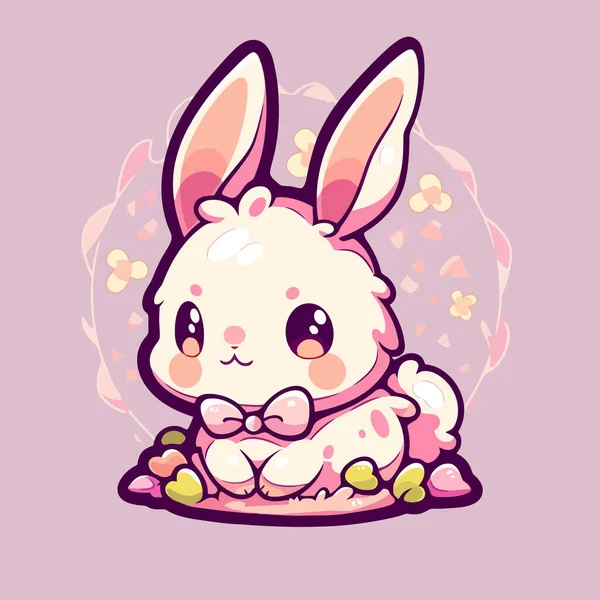 Yay ve yaylı bir tavşan.