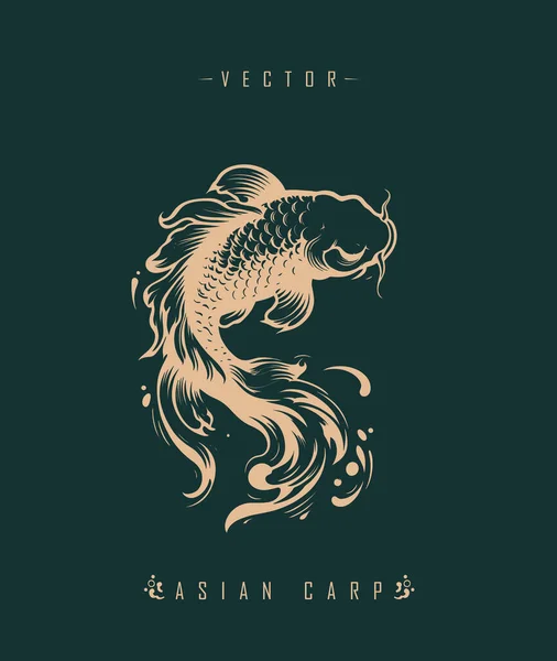 Chinese carp traditional art form