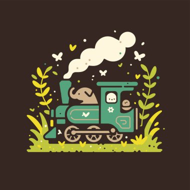 Hayvan Yolcularıyla Orman Treni
