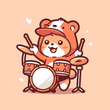 Şirin Köpek Davul Çalıyor