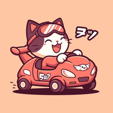 Oyuncak Arabadaki Kedi Yarışı