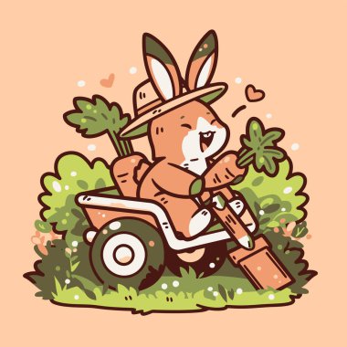 Tavşan Çiftçisi Havuç Sürüyor