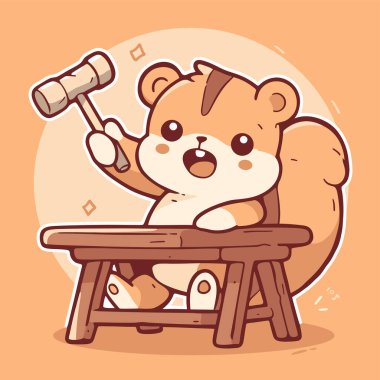 Sincap Marangoz Tahta Bençe Çivi çakıyor