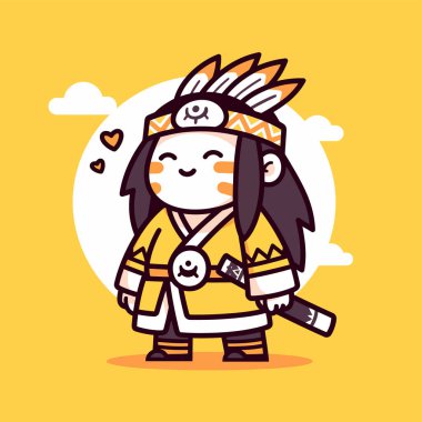 Şirin Amerikan Yerli Çizgi Filmi Karakteri