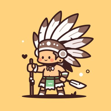 Amerikan yerlilerinin sevimli baş karakteri.