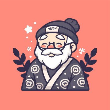 Kışlık elbiseli Noel Baba