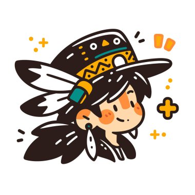 Çizgi film Amerikan Karakteri Çizimi