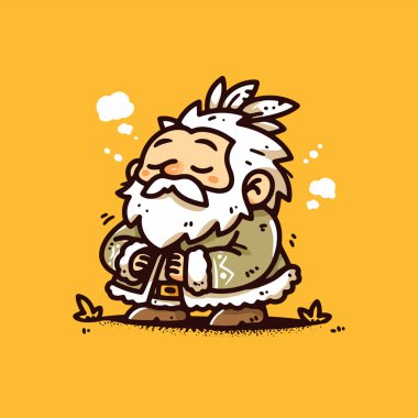 Huzurlu Cüce Düşünce Baloncuklarıyla Meditasyon