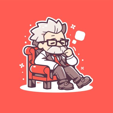 Kol Sandalyesinde Düşünen Çizgi Film Bilimcisi