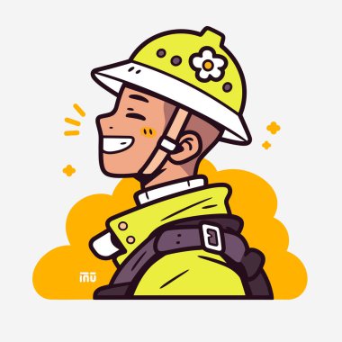 Sarı Şapkalı Neşeli Çizgi Film Kâşifi