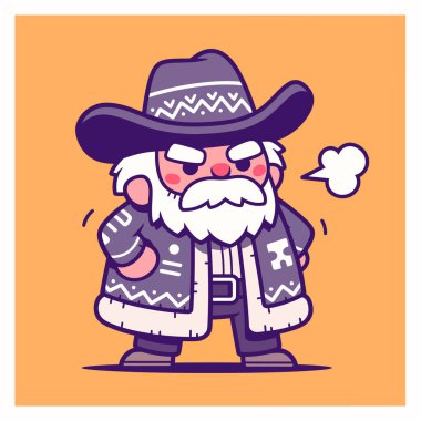 Kızgın Kovboy Çizgi Film Karakteri